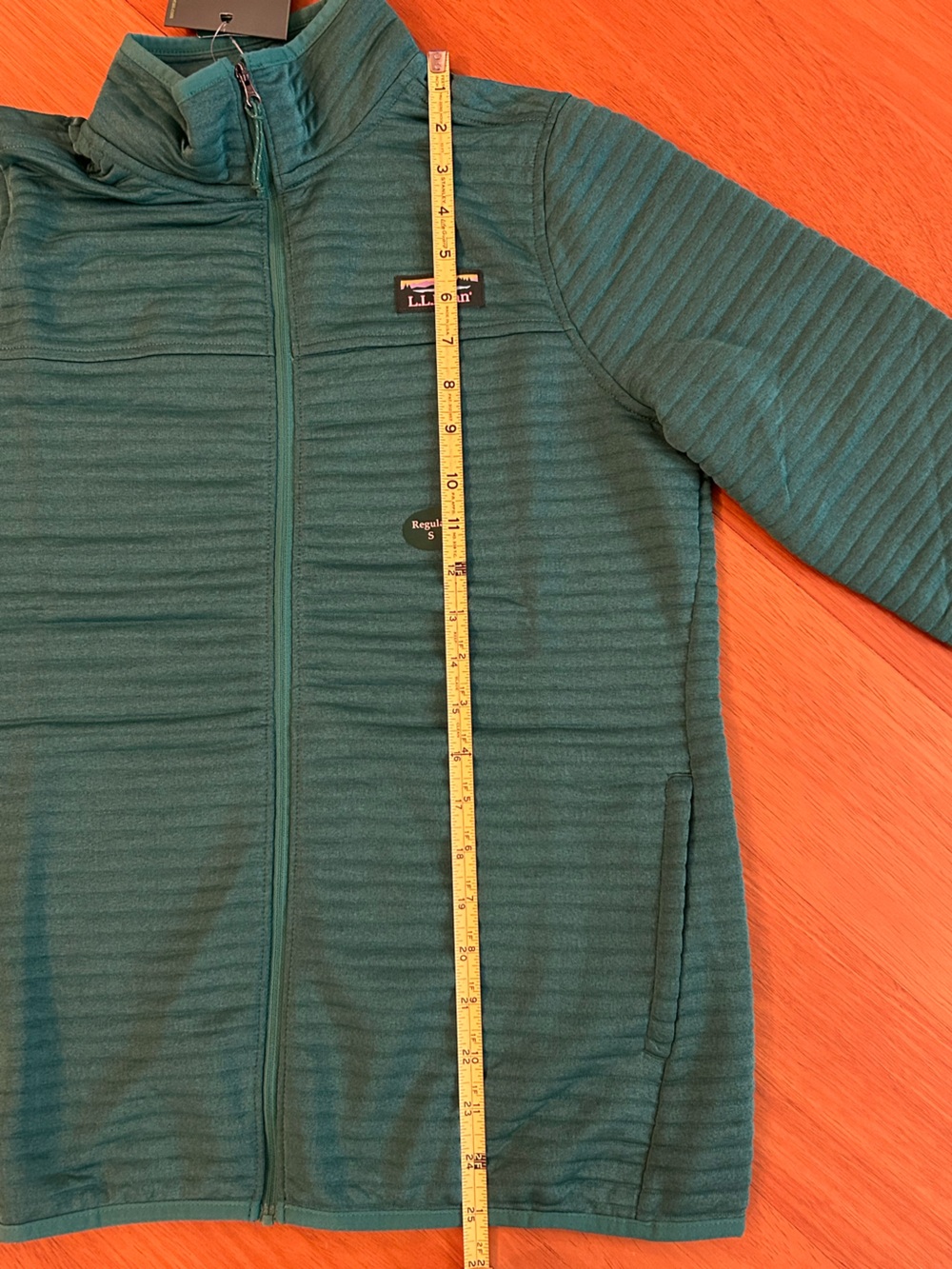 L.L. Bean AirLight Jacket Green Womens Size Small - Picture 8 of 9